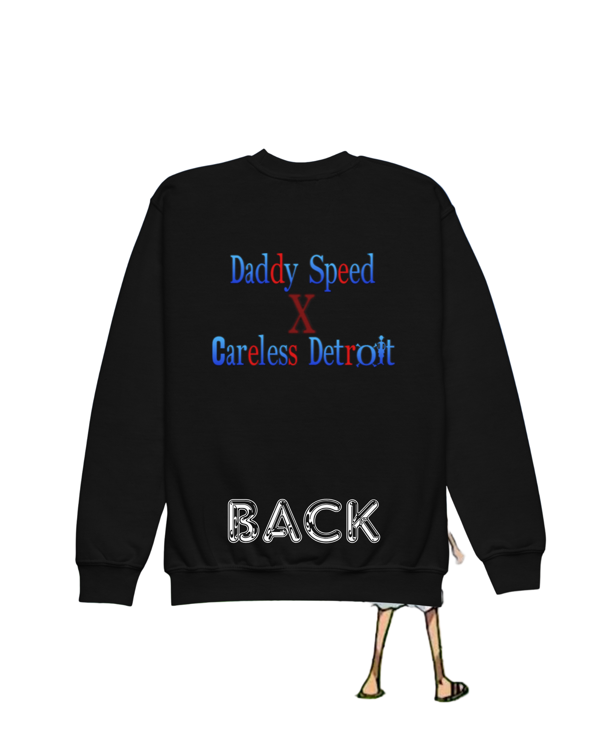 Youth Pirate Legends Crewneck” – Careless x Daddy Speed (Kids)