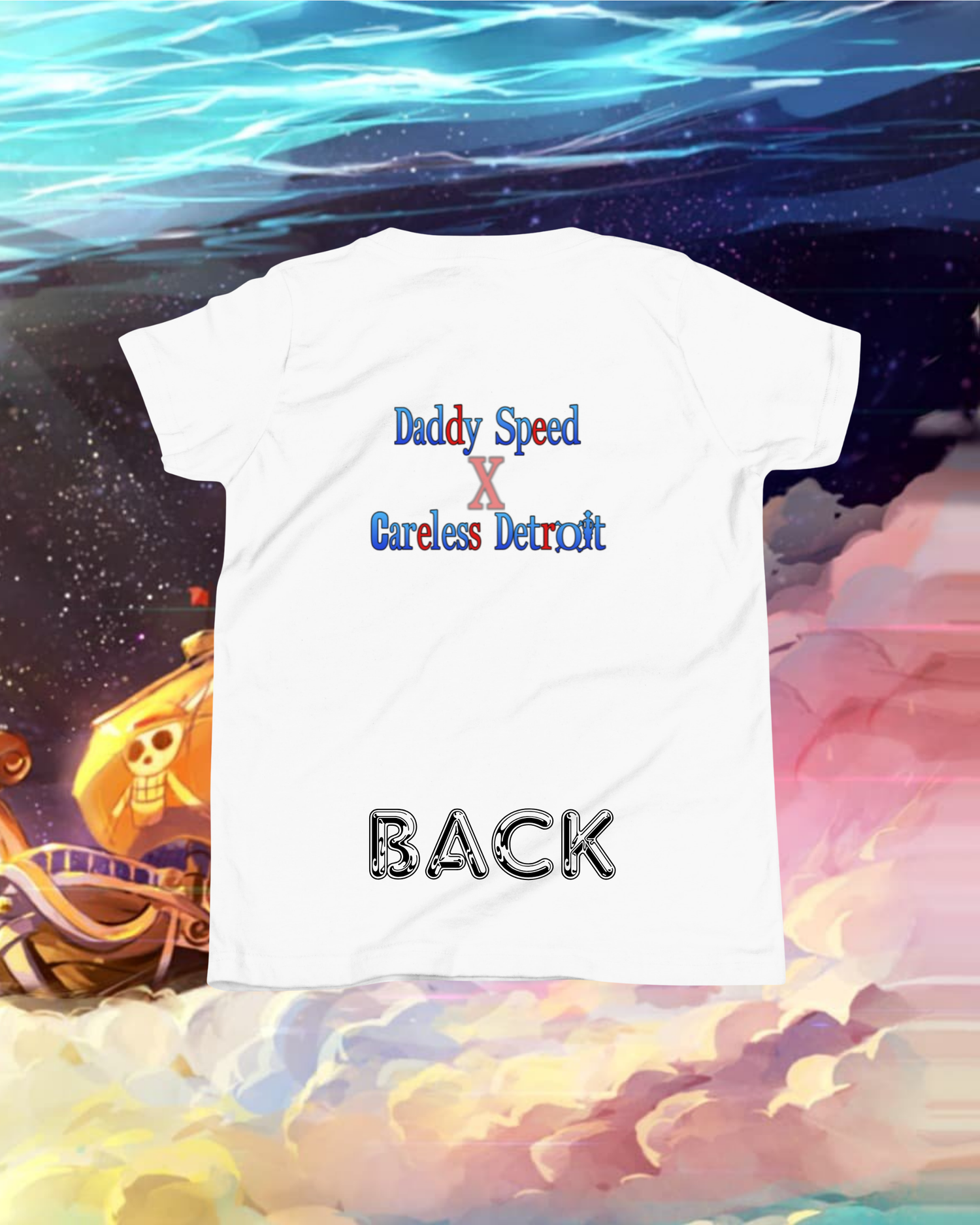 Wanted Edition Tee – Careless x Daddy Speed (Kids)