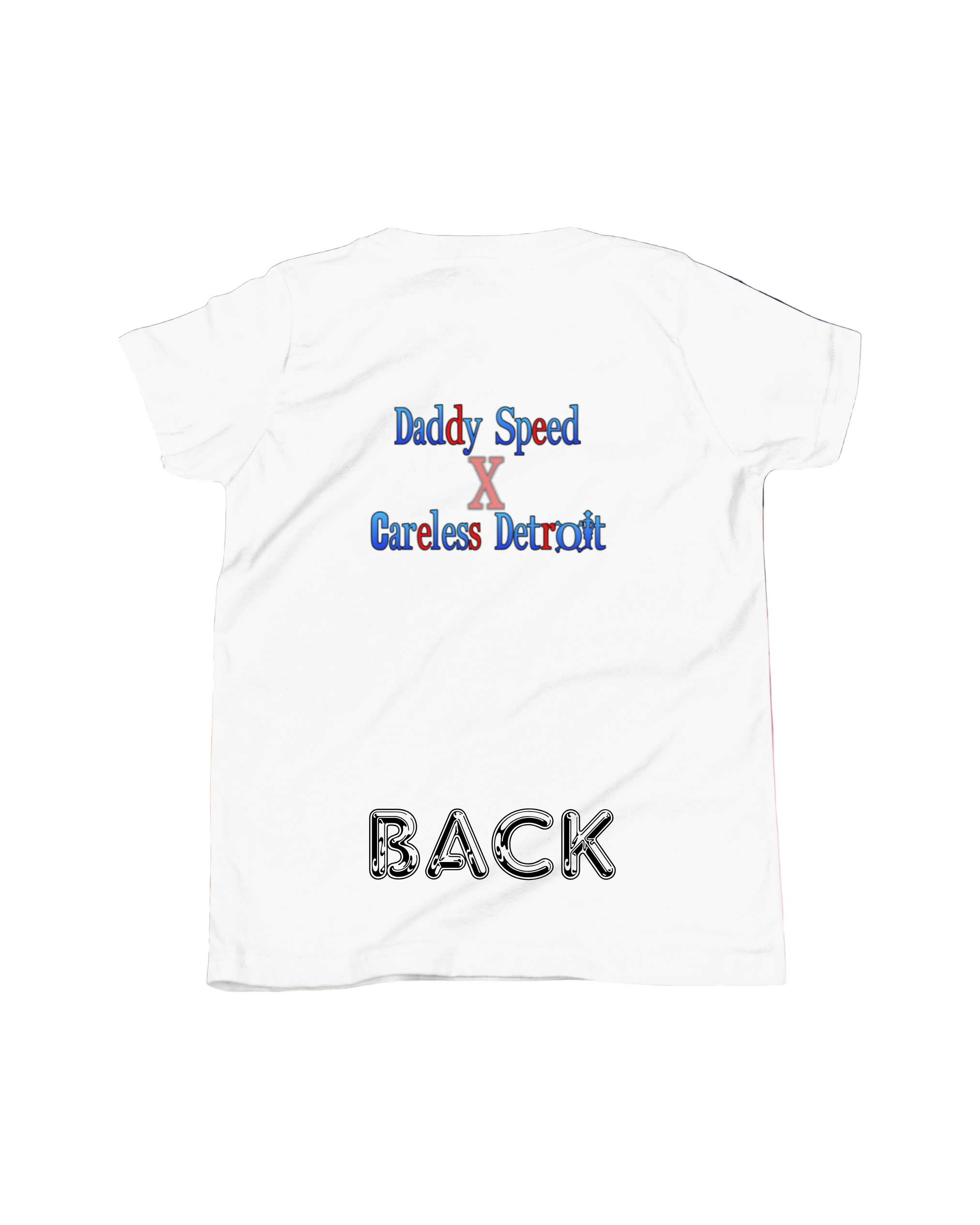 Wanted Edition Tee – Careless x Daddy Speed (Kids)