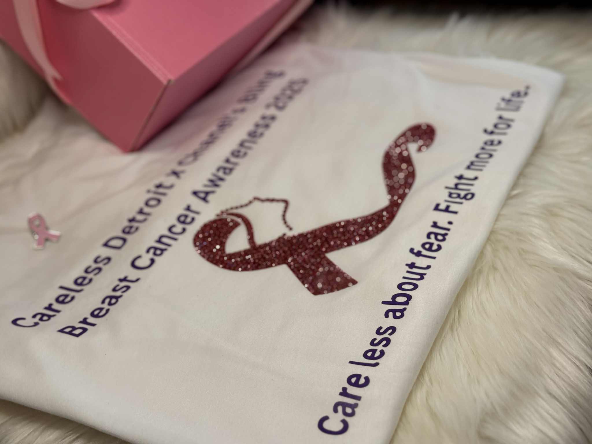 Careless x Chanel’s Bling: Strength in Pink Tee