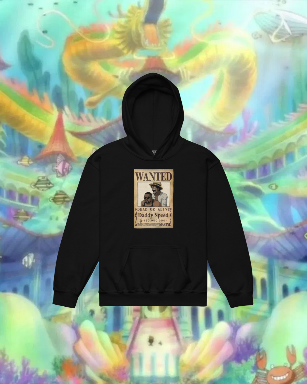 "Youth Pirate Hoodie” – Careless x Daddy Speed (Kids)