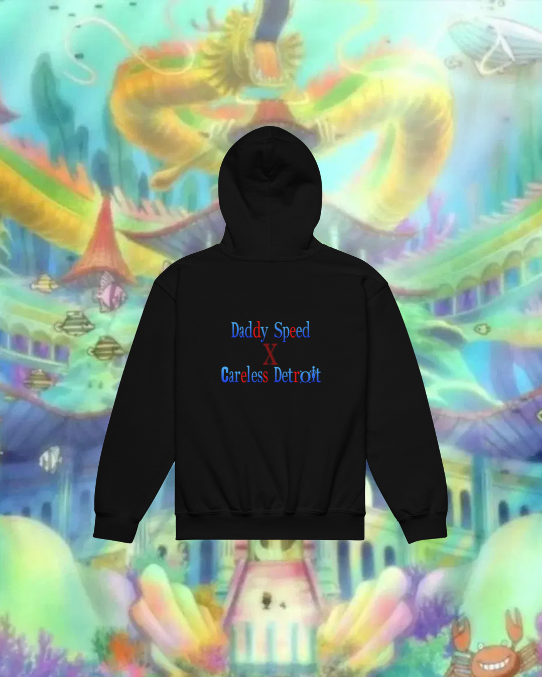 "Youth Pirate Hoodie” – Careless x Daddy Speed (Kids)