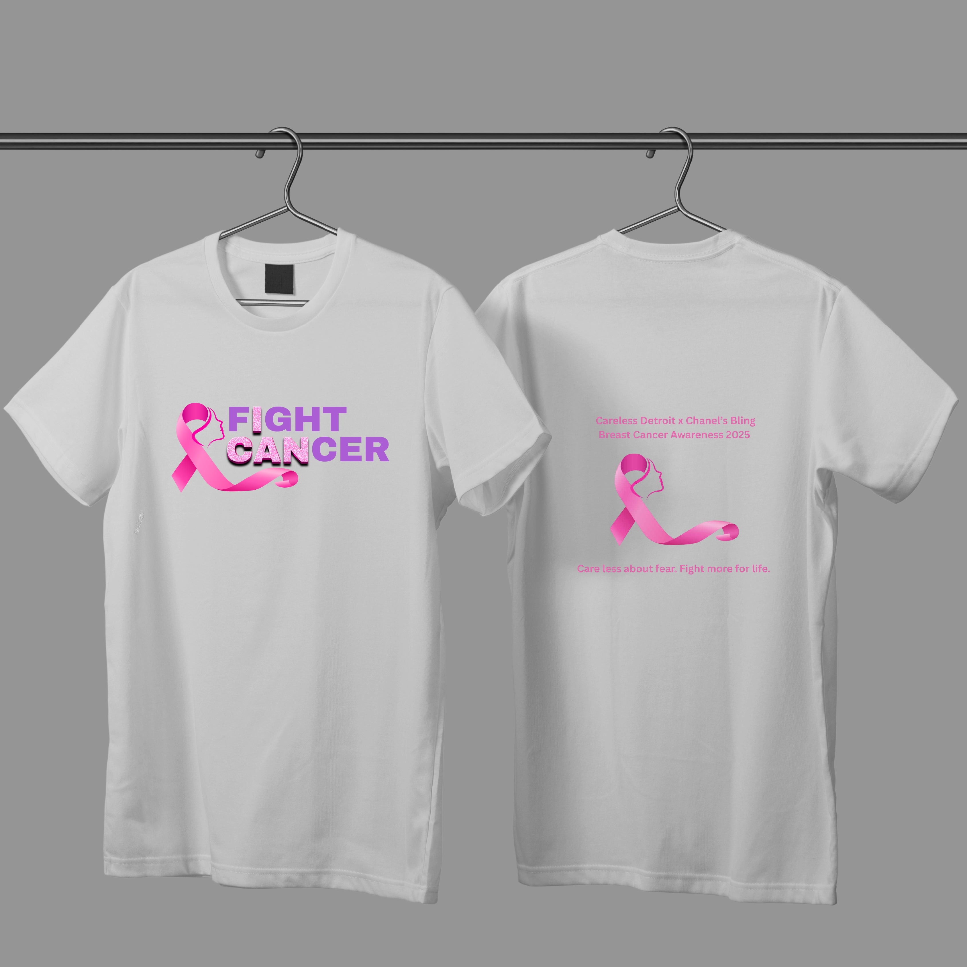 Careless x Chanel’s Bling: Strength in Pink Tee