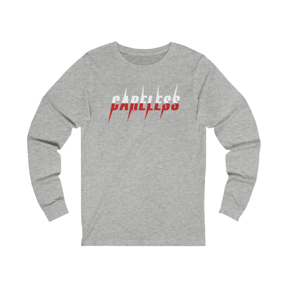 Unisex Careless Edgy Long Sleeve Tee