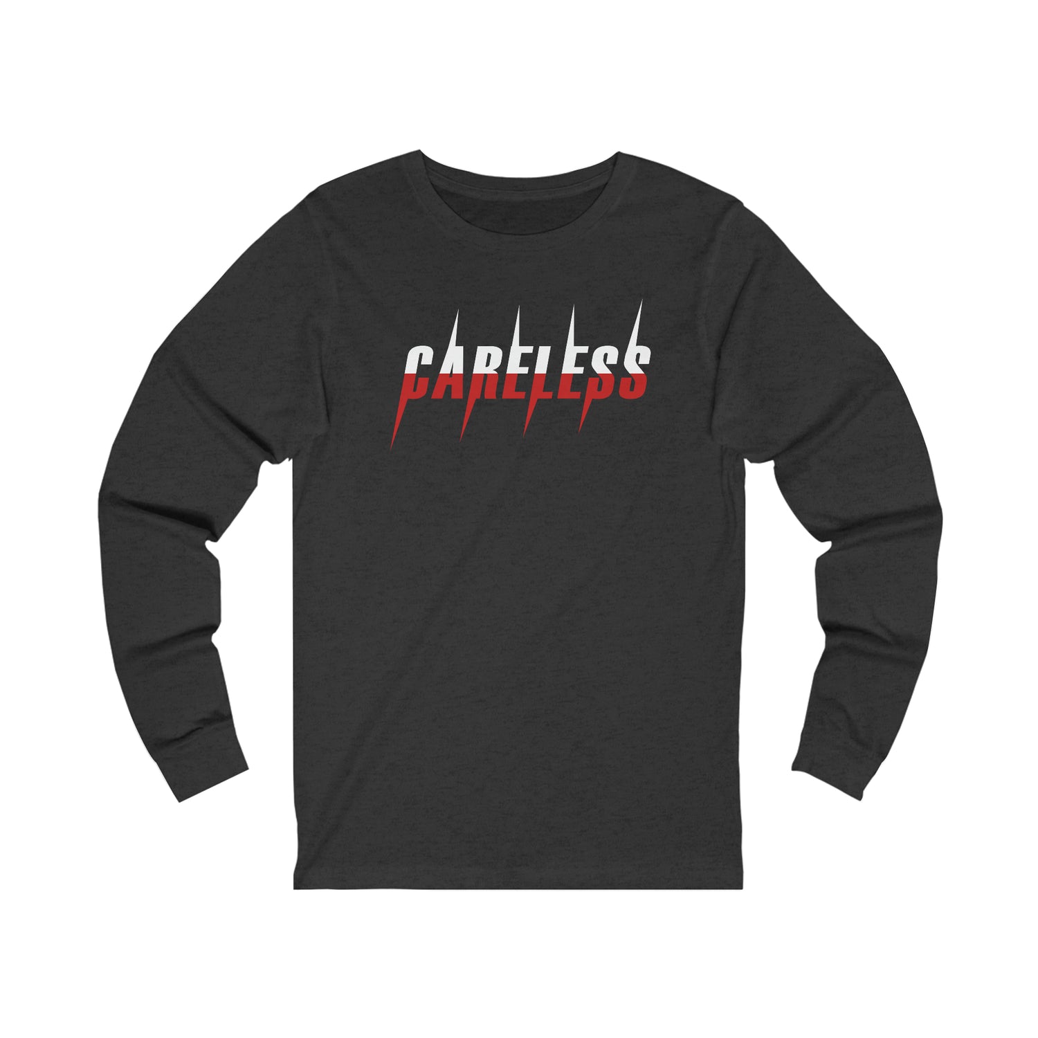 Unisex Careless Edgy Long Sleeve Tee