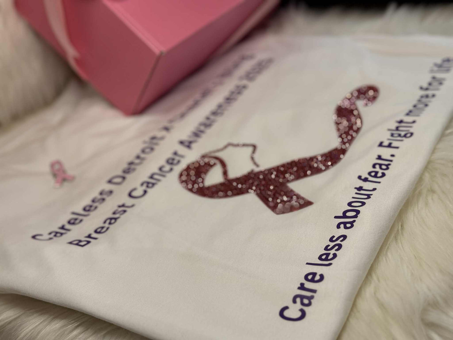 Careless x Chanel’s Bling: Strength in Pink Tee