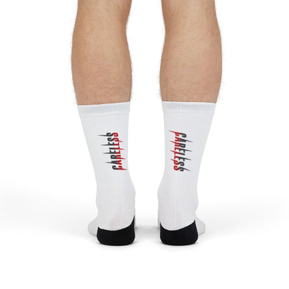 Careless Sublimation Crew Socks