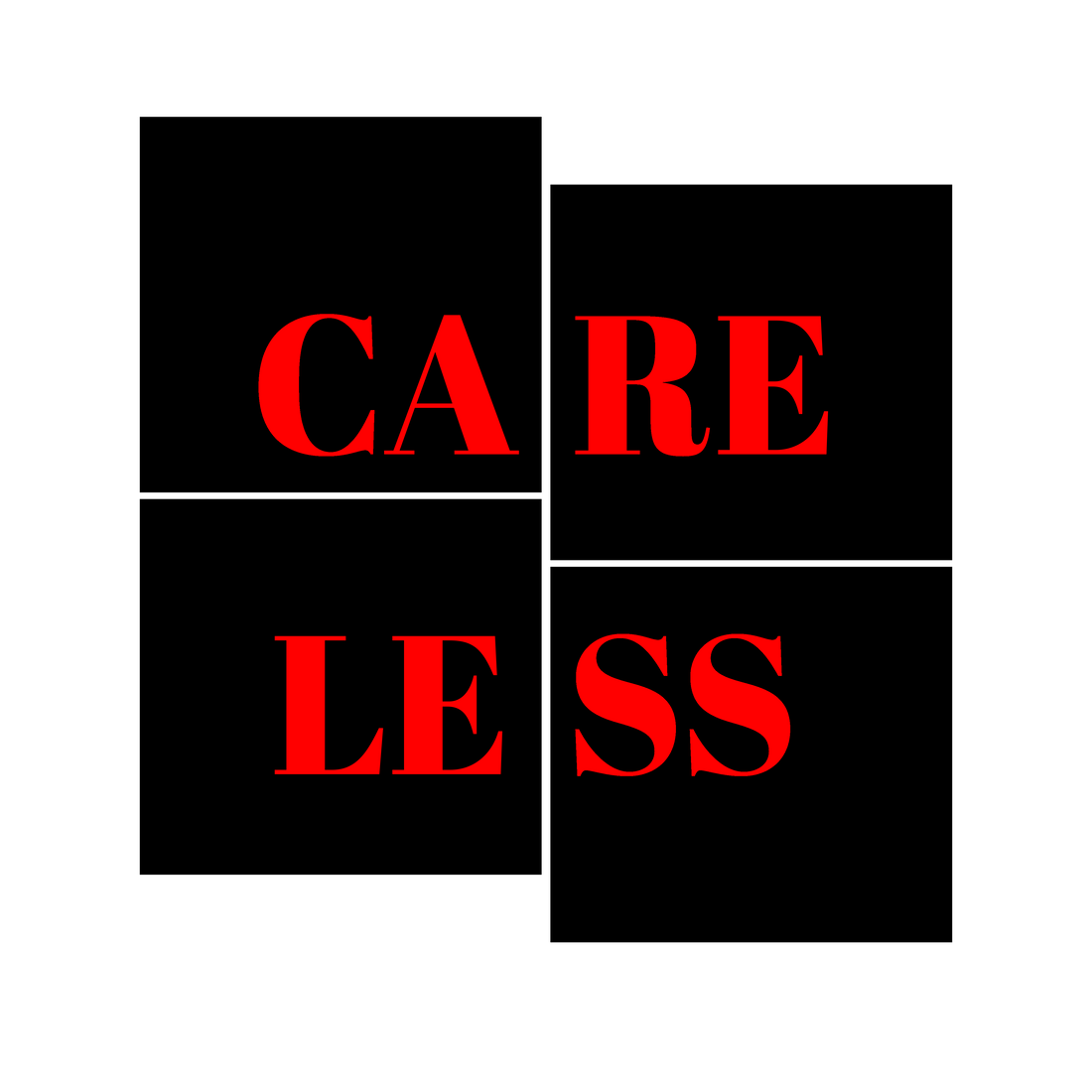 🏁 The OG Careless Box Logo Tee — The One That Started It All