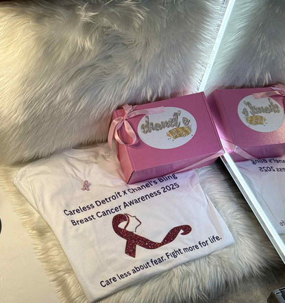 Careless x Chanel’s Bling: Strength in Pink Tee