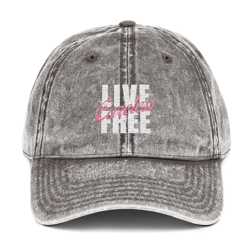 Vintage Live Free Cap