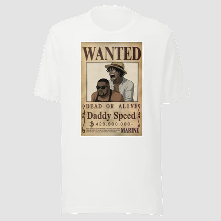 👑 Careless x Daddy Speed Wanted Tee 🏆 Golden Ticket Contest