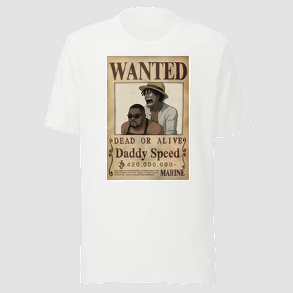 👑 Careless x Daddy Speed Wanted Tee 🏆 Golden Ticket Contest